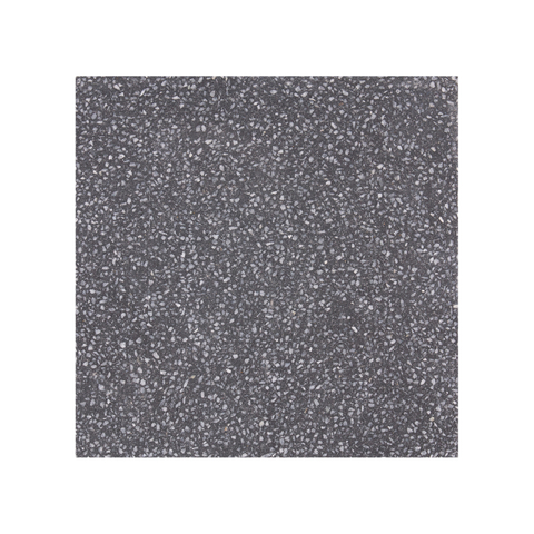 High quality matte black terrazzo floor tile 2004