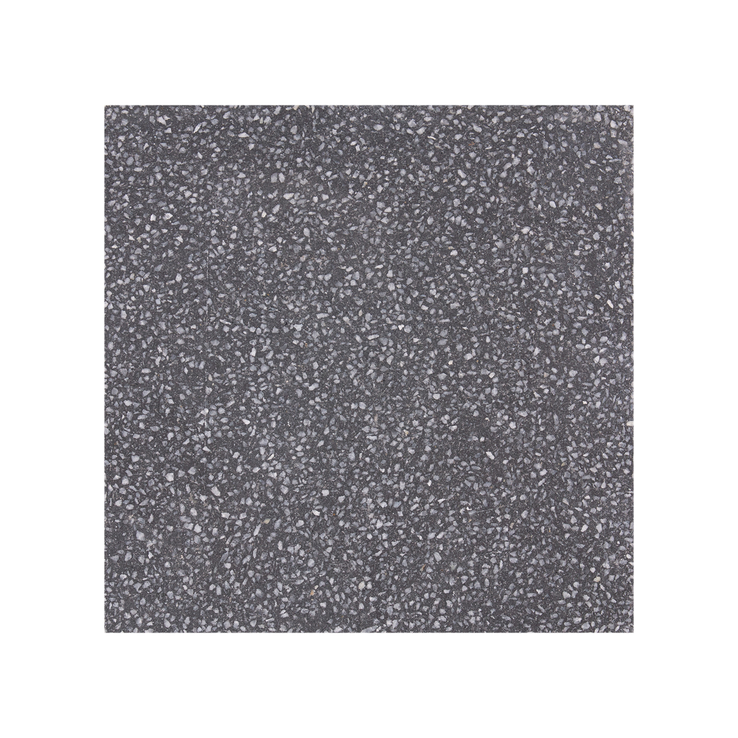 High quality matte black terrazzo floor tile 2004