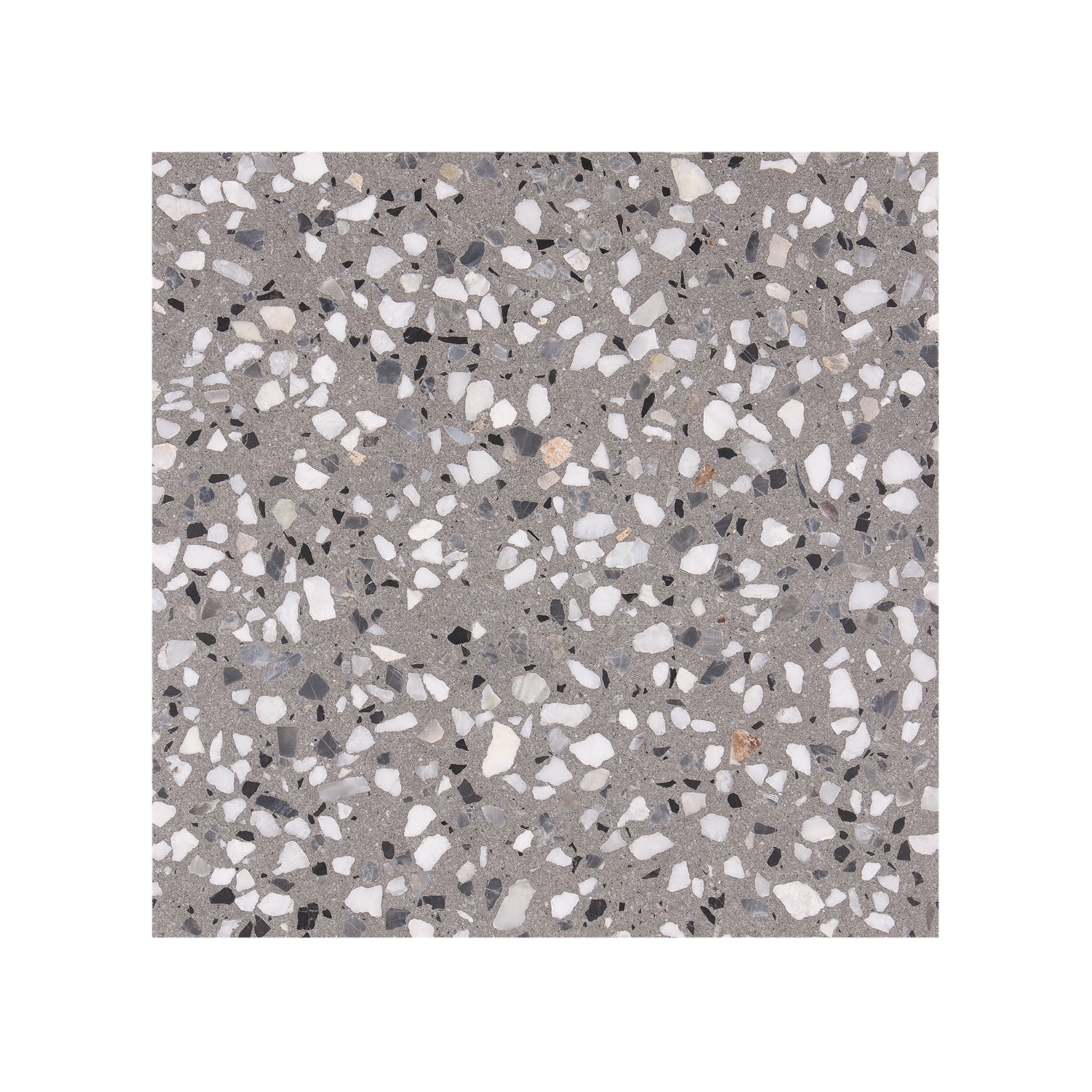 Gray terrazzo tile living room restaurant non-slip antique tile 2045