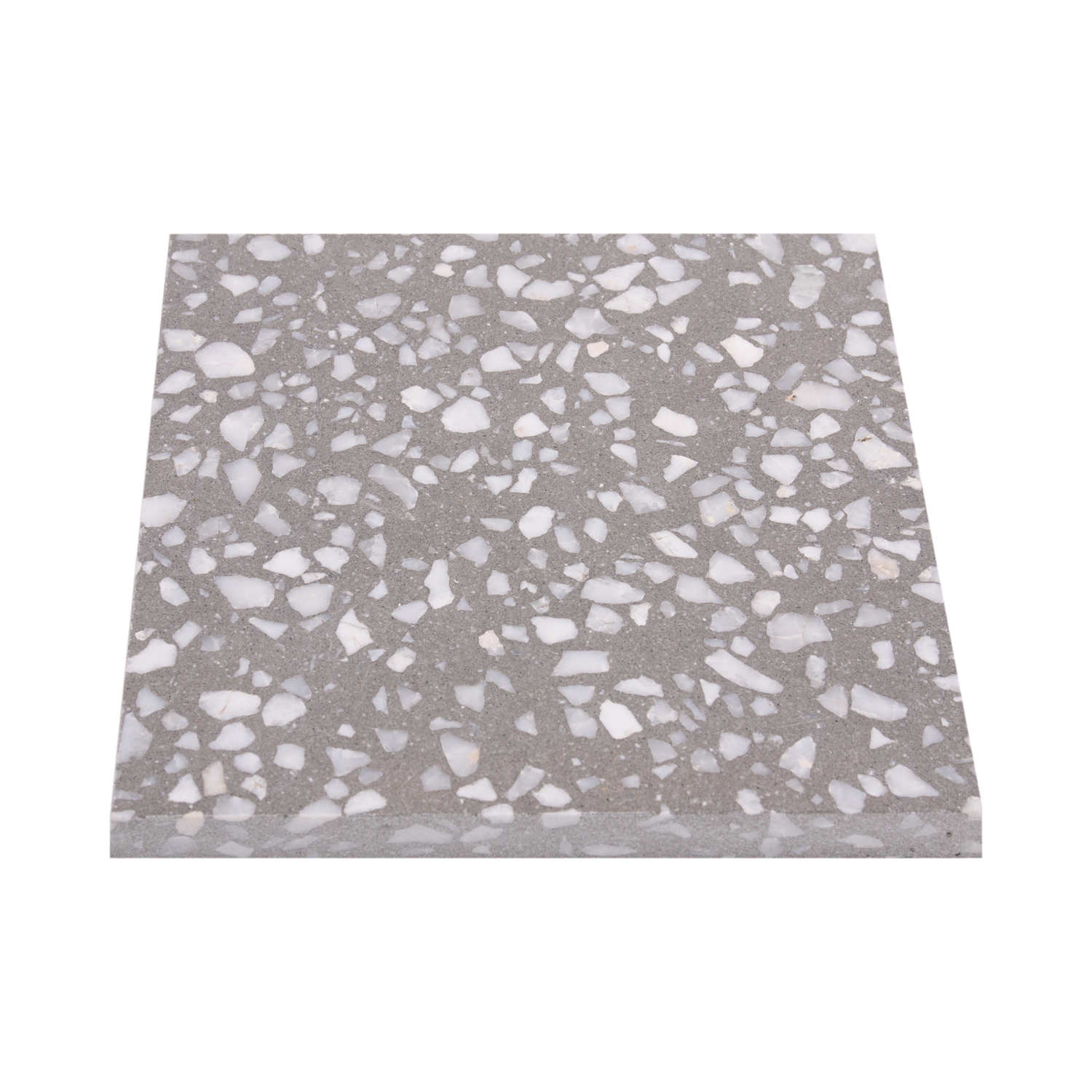 Matte Surface Public outdoor Paving Terrazzo Tiles 2009