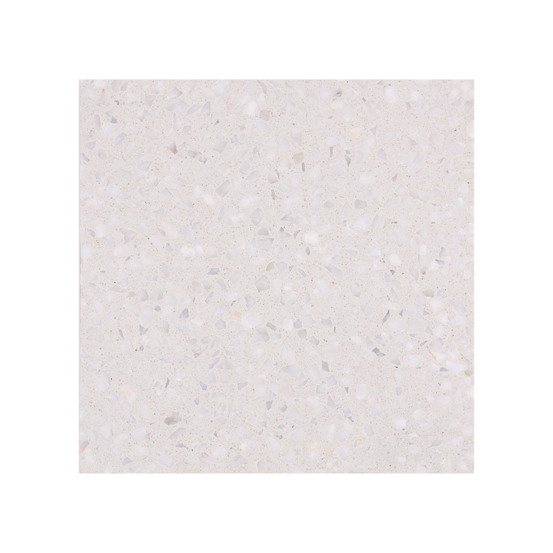 High Quality Anti-Skid Terrazzo White Exterior Floor Tile 0164