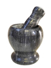 Durable marble pestle and mortar for kitchen