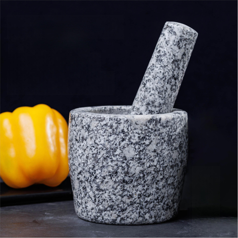 High quality granite pestle and mortar for the kitchen