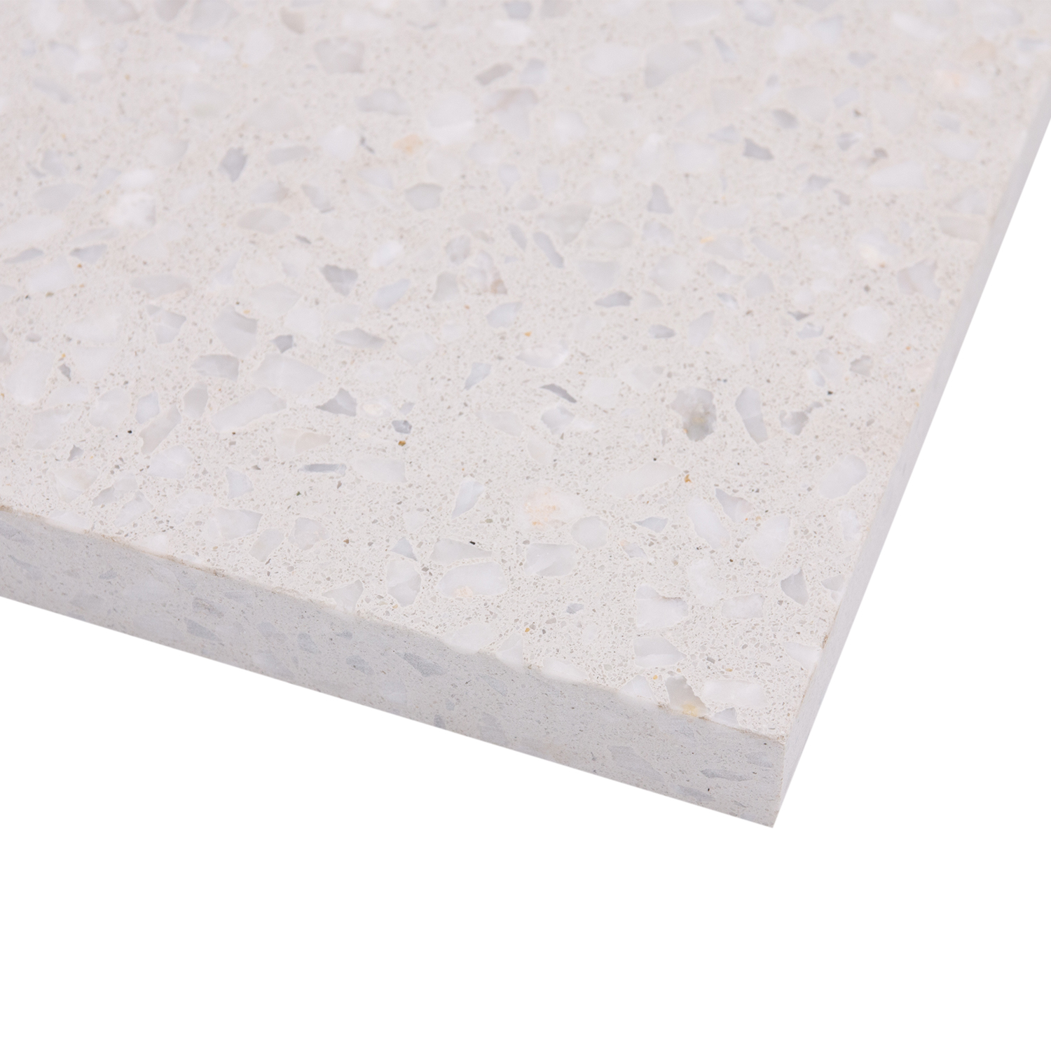 High Quality Anti-Skid Terrazzo White Exterior Floor Tile 0164