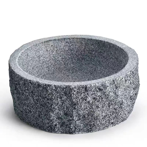 Stone pots made of natural stone for bibimbap