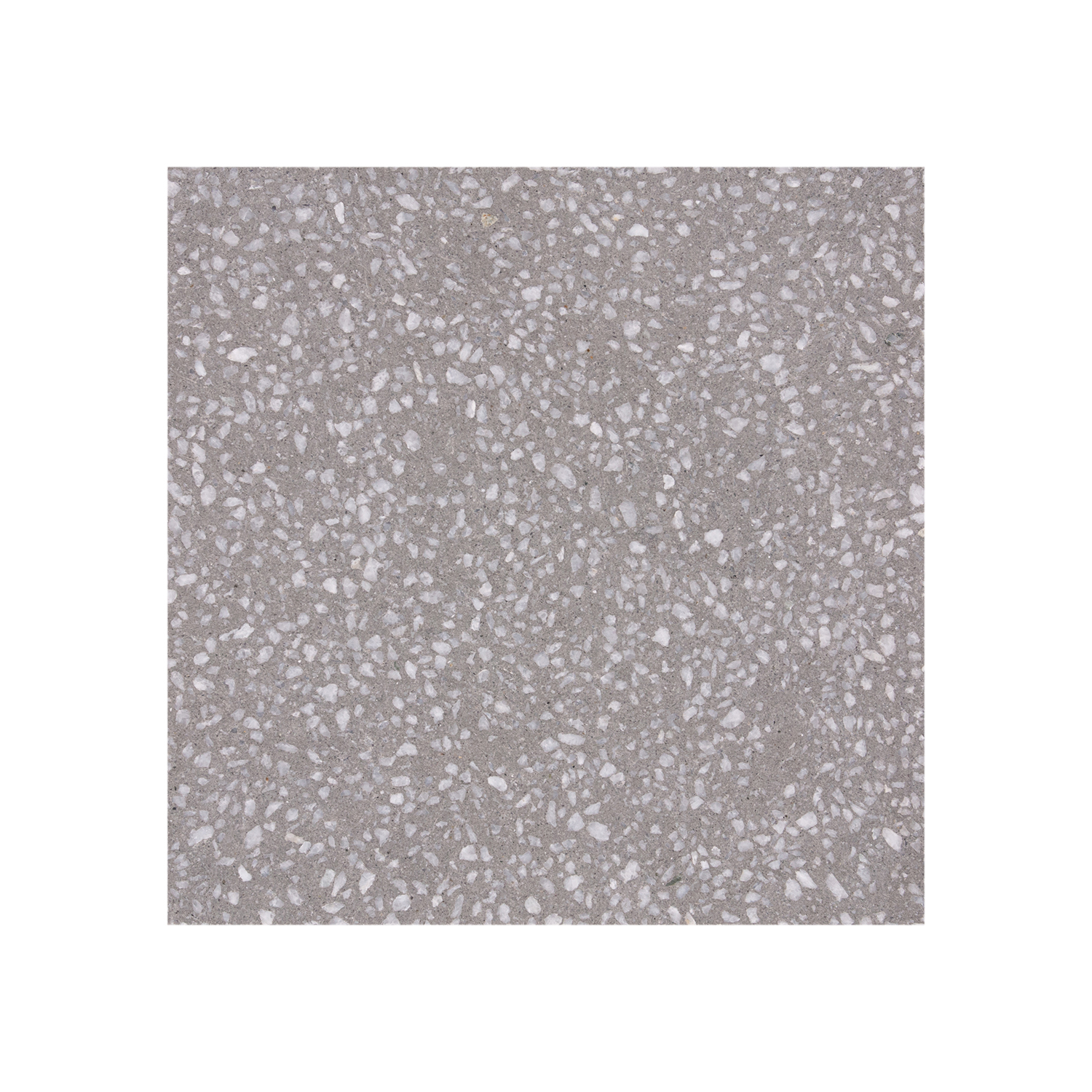 Grey terrazzo anti-slip floor tile