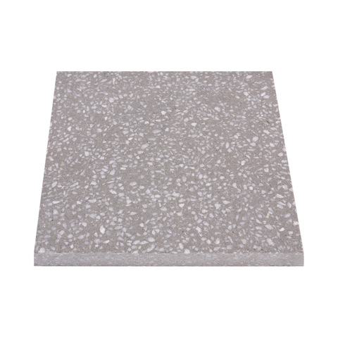 Grey terrazzo anti-slip floor tile