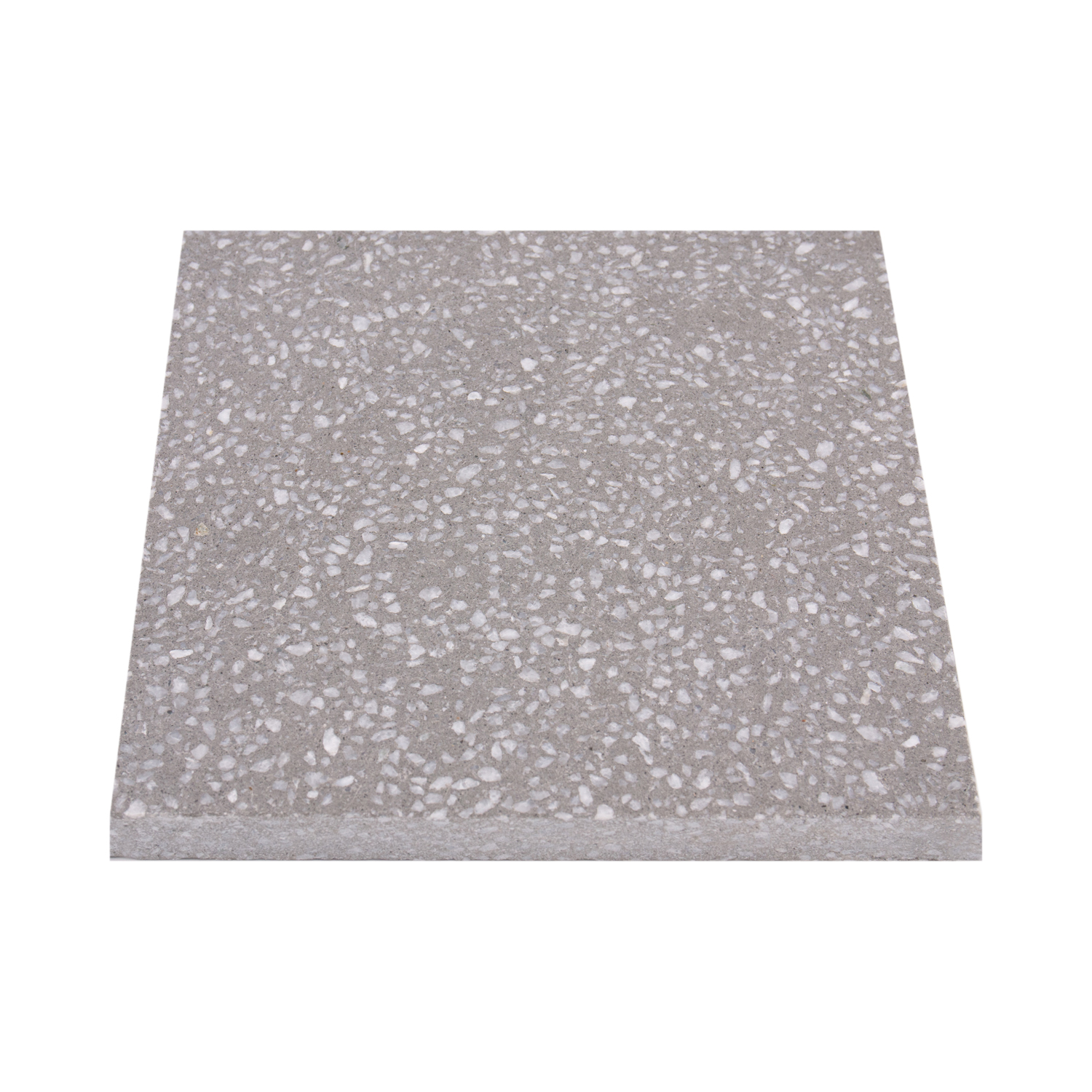 Grey terrazzo anti-slip floor tile