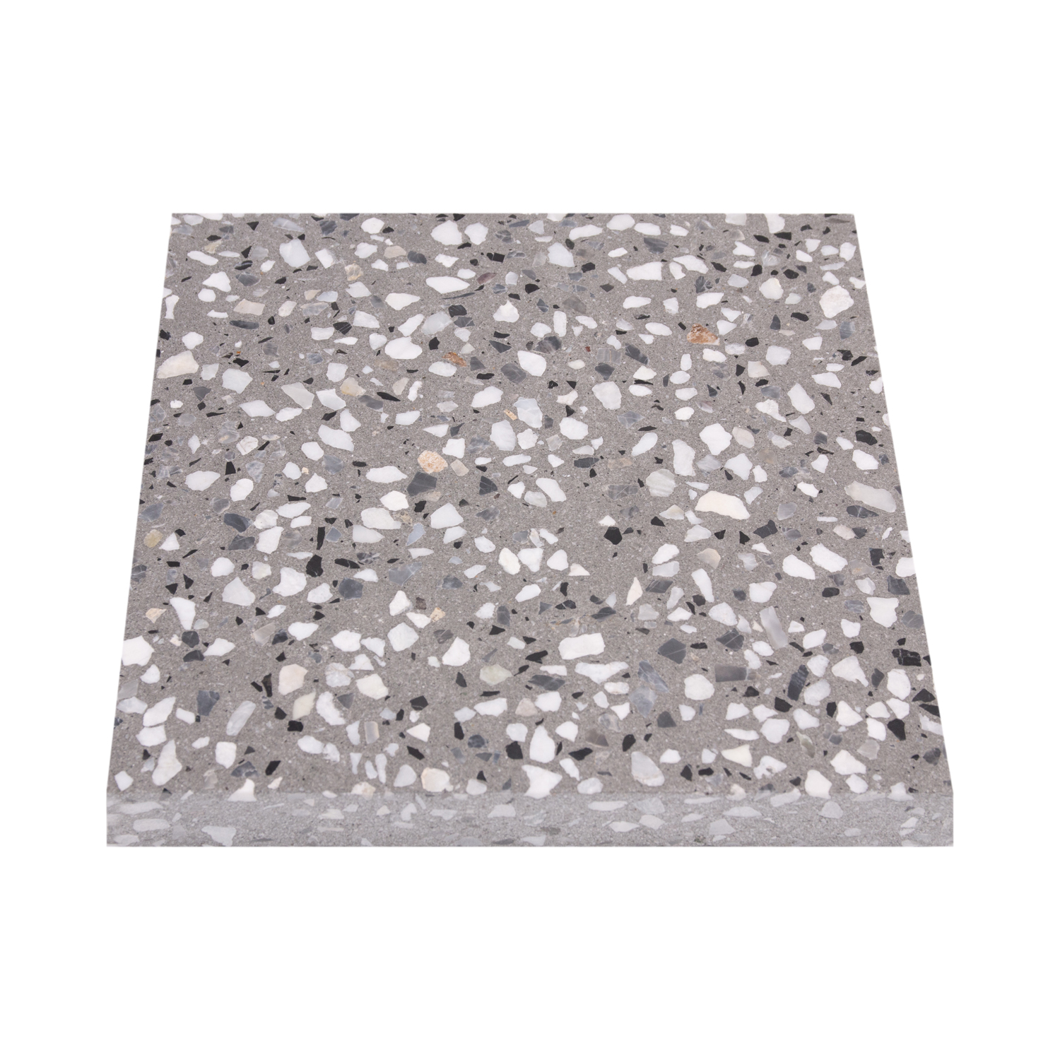 Gray terrazzo tile living room restaurant non-slip antique tile 2045