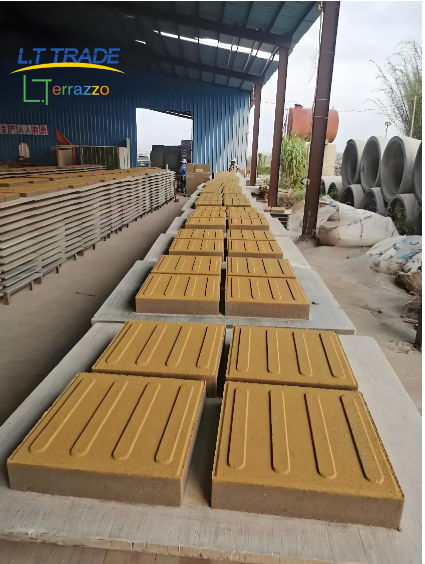 Factory Direct——Terrazzo Tactile Paving Bricks, Key Facilities for Accessible Urban Development